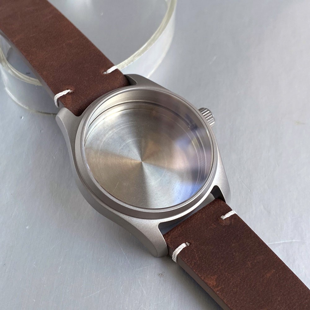 200M Dive Titanium 36mm 39mm Pilot Watch Case Sapphire Fit NH34 NH35 Miyota PT