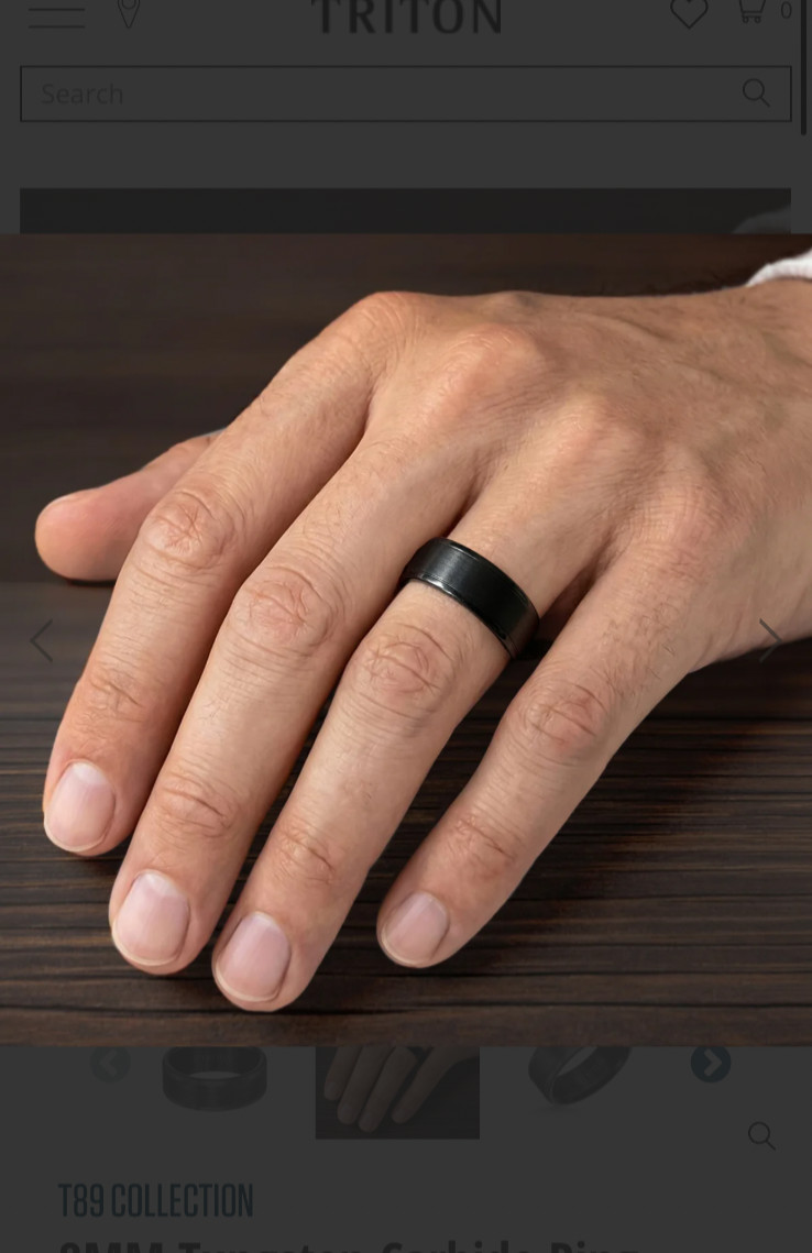 Triton mens ring