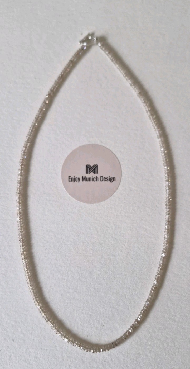 Nude Gemstone Zircon Necklace