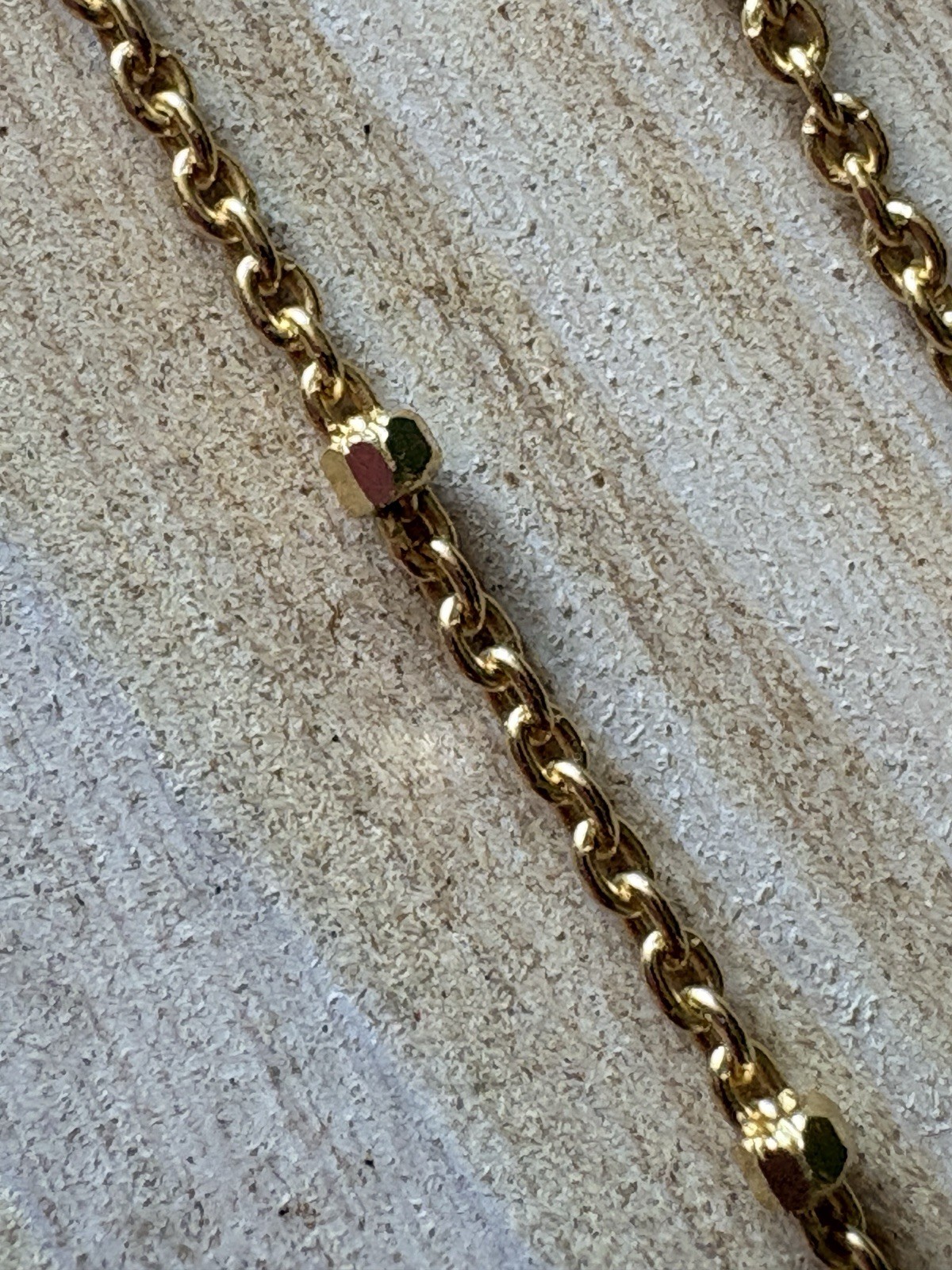 Argento Vivo 18K Gold Over 925 Sterling Silver Beaded Satellite Chain Necklace