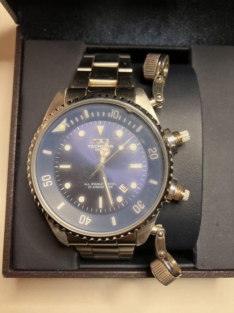 Technos Swiss Quartz 200m Waterproof 20ATM Men’s Watch