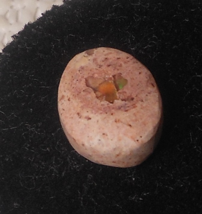 7.50ct Mexican Fire Opal Cantera 15×11.5×5.5mm Multi-Color Cab Bonanza Sale