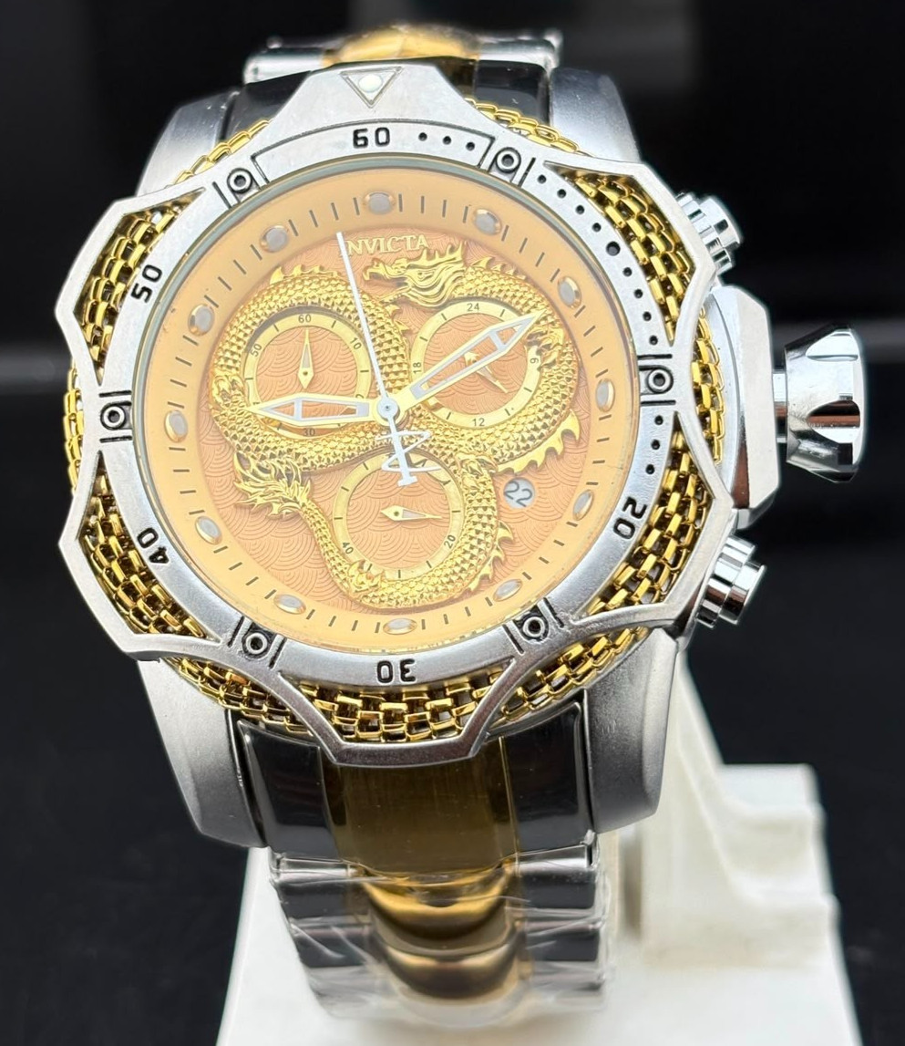 Vintage Refurbished Invicta Automatic Men’s Wrist Watch Fully Working Condition