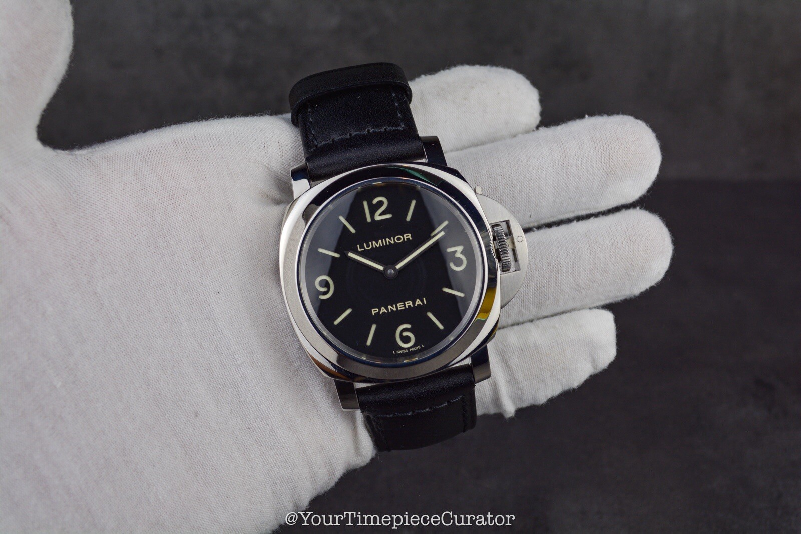 Panerai Luminor PAM00112 PAM 112 – 44mm – Leather Strap – B & P – DISCONTINUED