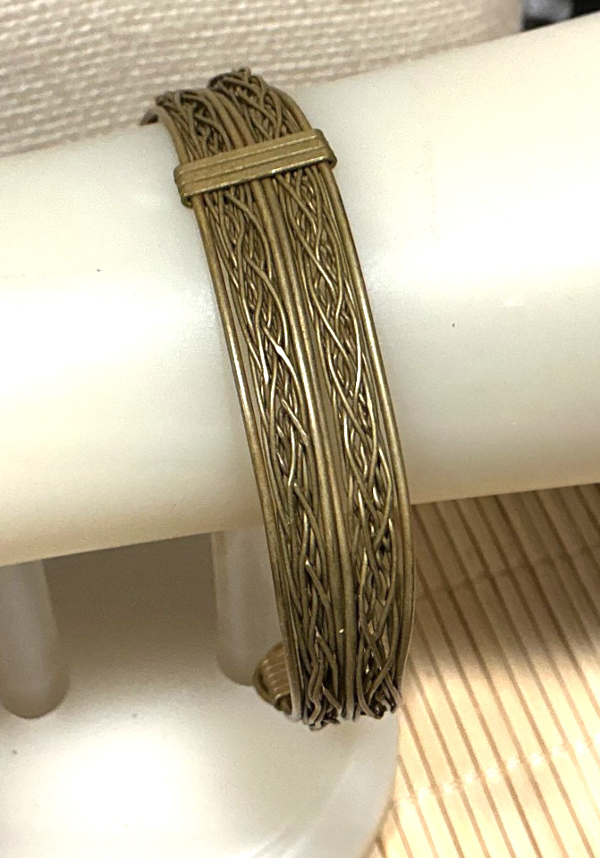 Fashion Bracelet Brass Wire Work Metal Cuff India Lot 100