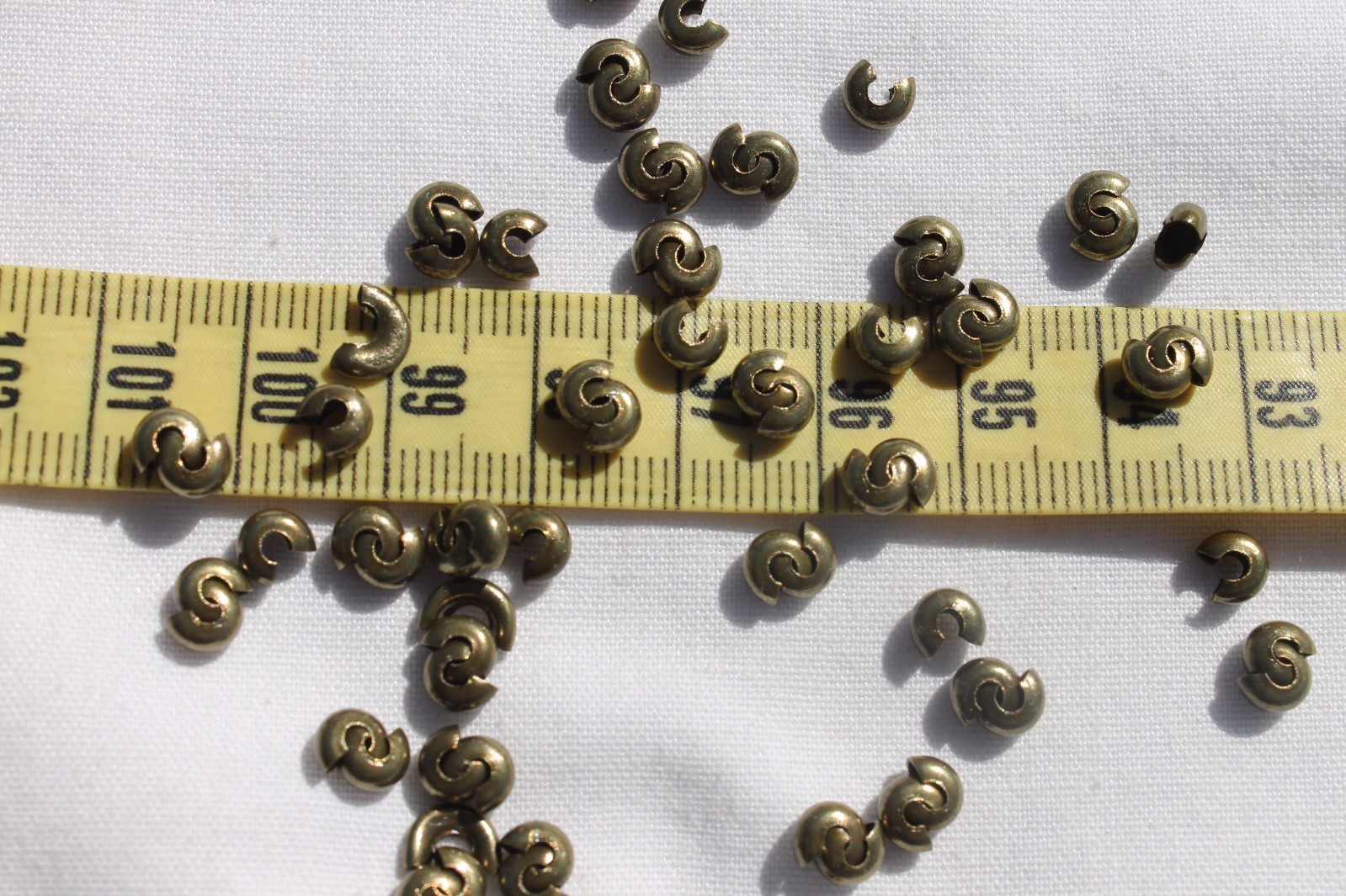 4mm Crimp Cover Beads 6 color’s to choose from Crimp & End Beads Repair /200pcs