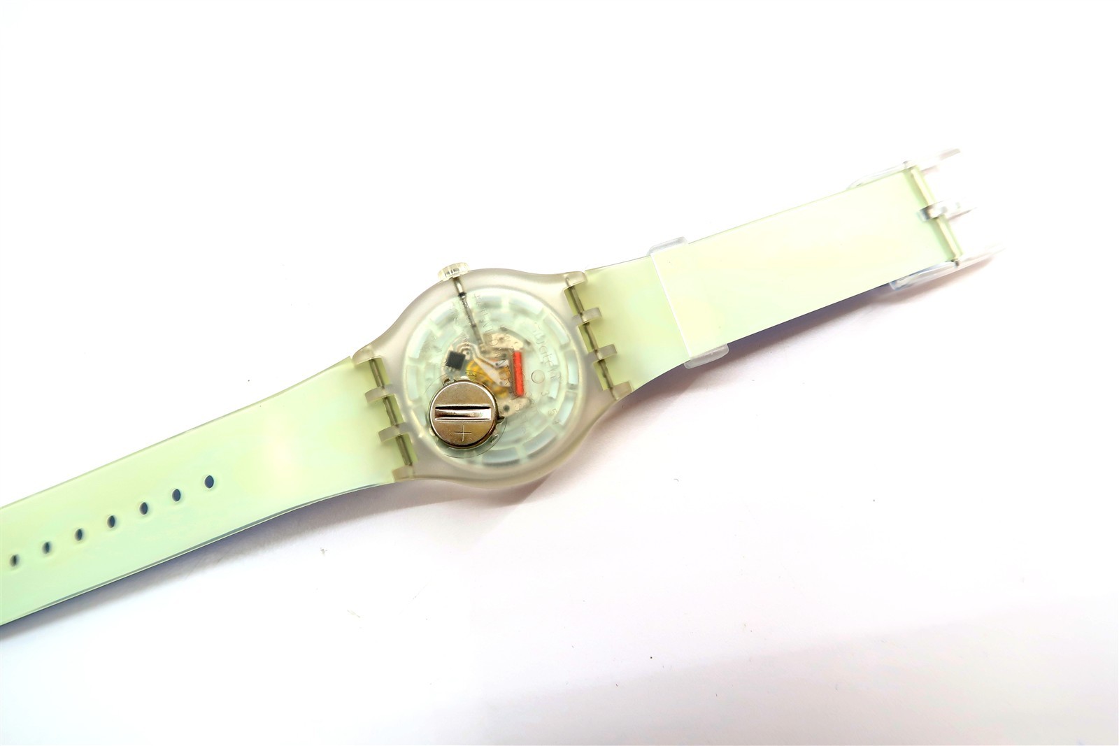 NEW Swatch Watch PERFECT WAVE XL SUDK111 with Case & Papers 44mm from 2004