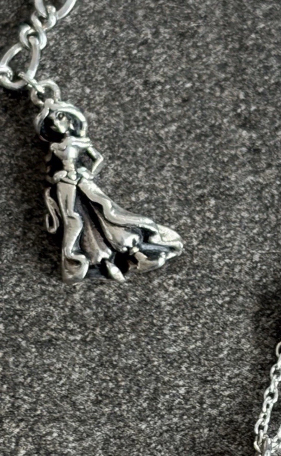 Chamilia Disney Jasmine Bracelet Aladdin 17 – 20CM Excellent Sterling Silver