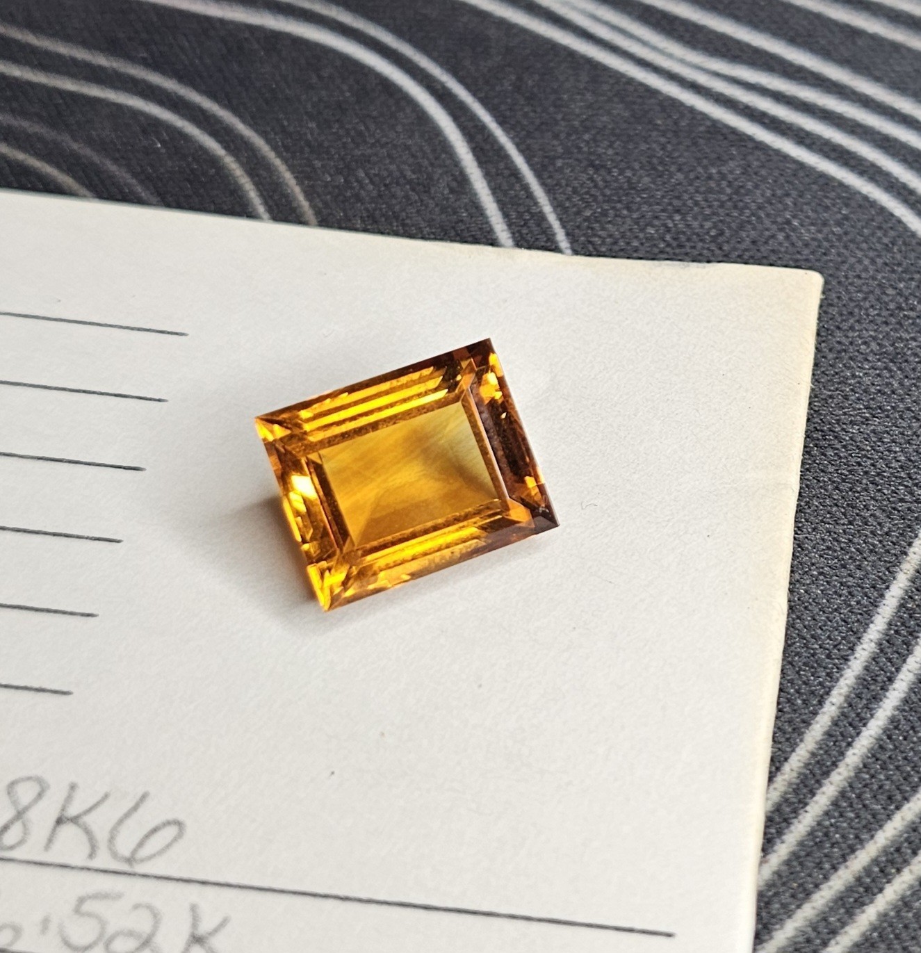 5.59 ct Cushion Cut Brilliant Citrine