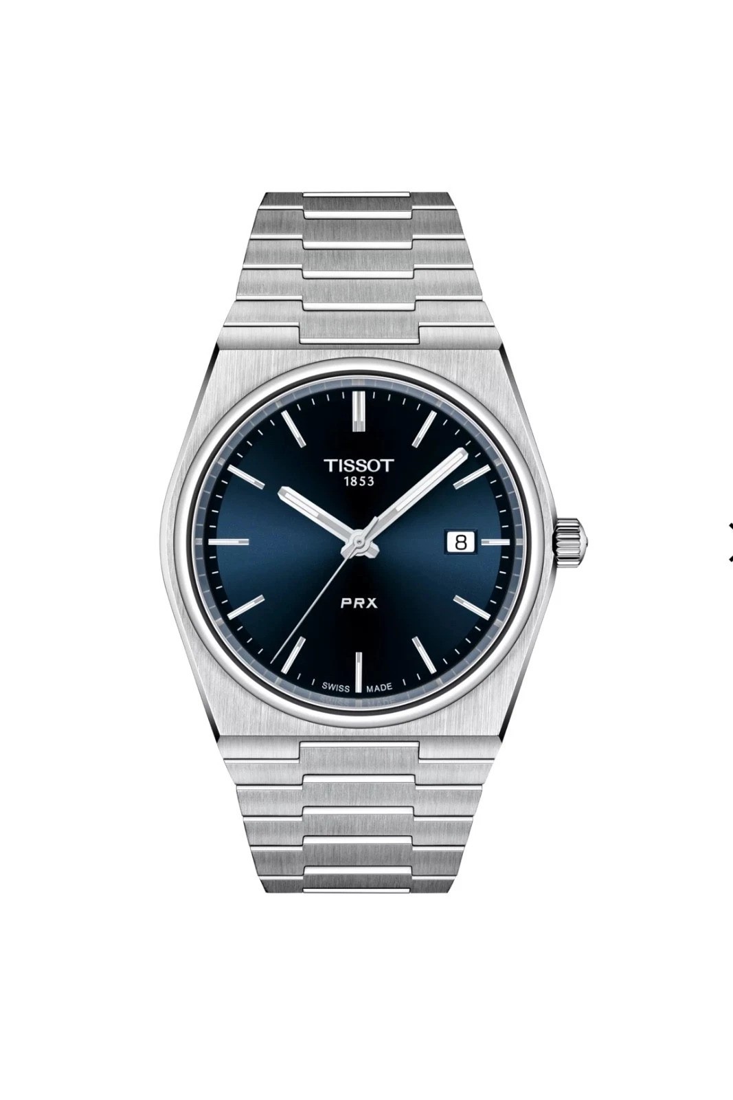 TISSOT PRX 40MM STAINLESS STEEL BLUE DIAL MEN’S WATCH T137.410.11.041.00