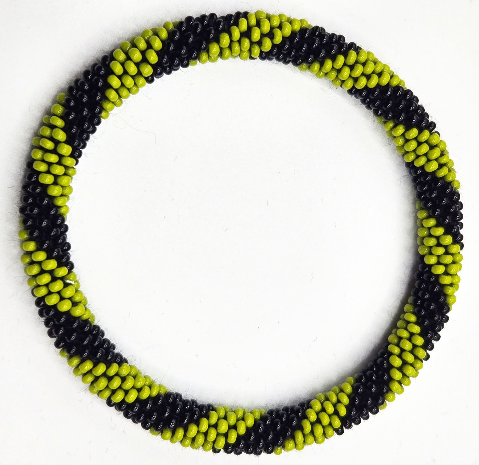6 PCS NEPAL Glass Seed Bead Handmade Beaded Crochet Roll On Bracelets-Jewelry