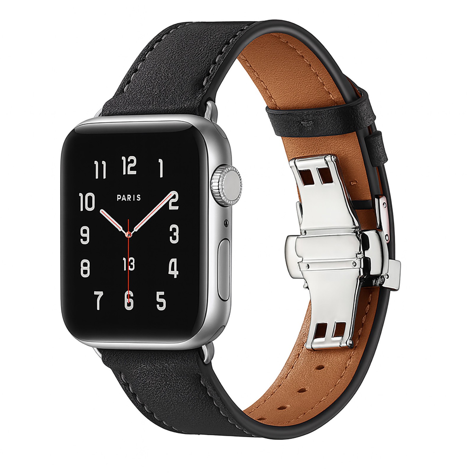 Luxury Leather Apple Watch Band Strap for iWatch Series 11 10 9 8 7 6 SE Ultra 3