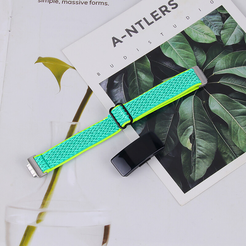 For Fitbit Inspire 3/HR/Inspire 2 Watchband Elastic Woven Nylon Sport Band Strap