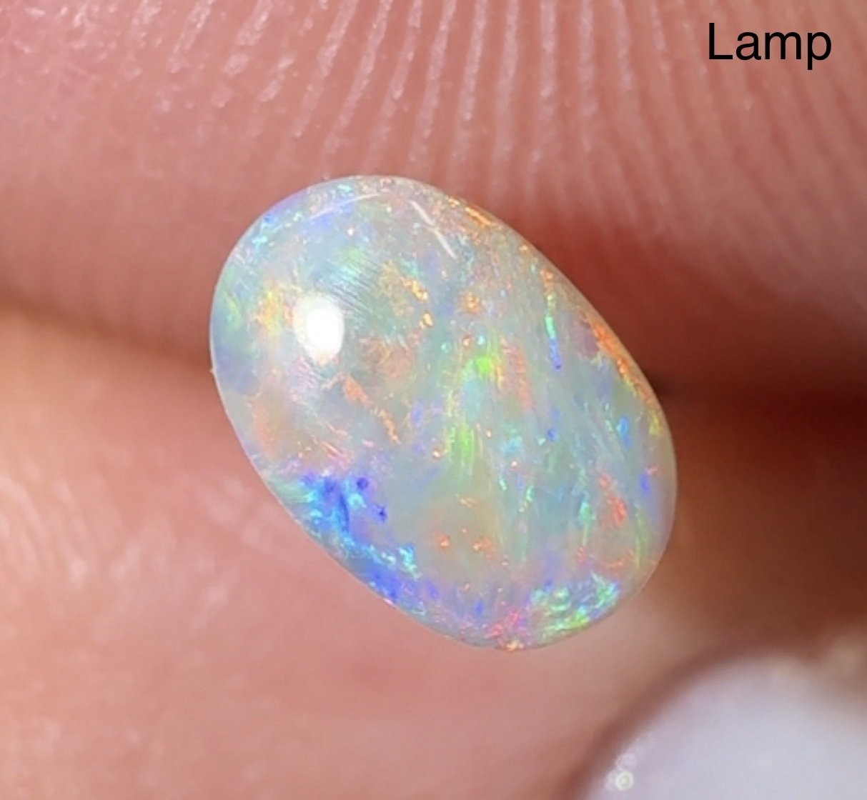 Lightning Ridge Australia Solid Crystal Opal 0.40 ct Gemstone