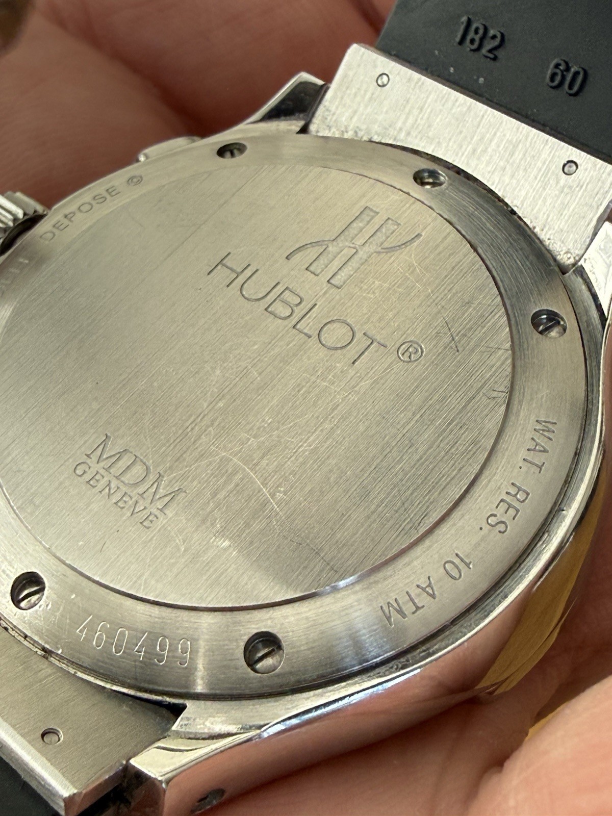 Hublot MDM Blue Men’s Watch – 1810.1 Automatic Chronograph With Date 40mm