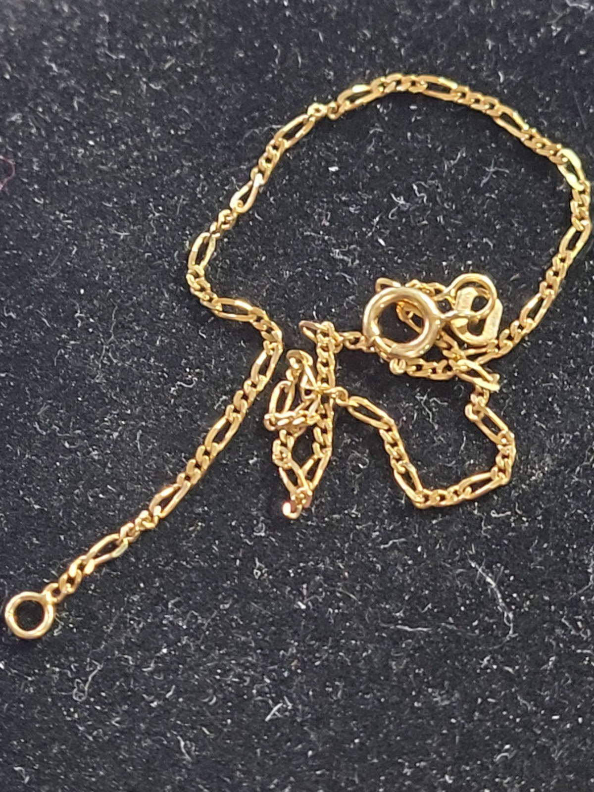14 Karat Gold Bracelet 7.5 Inch .73 Grams