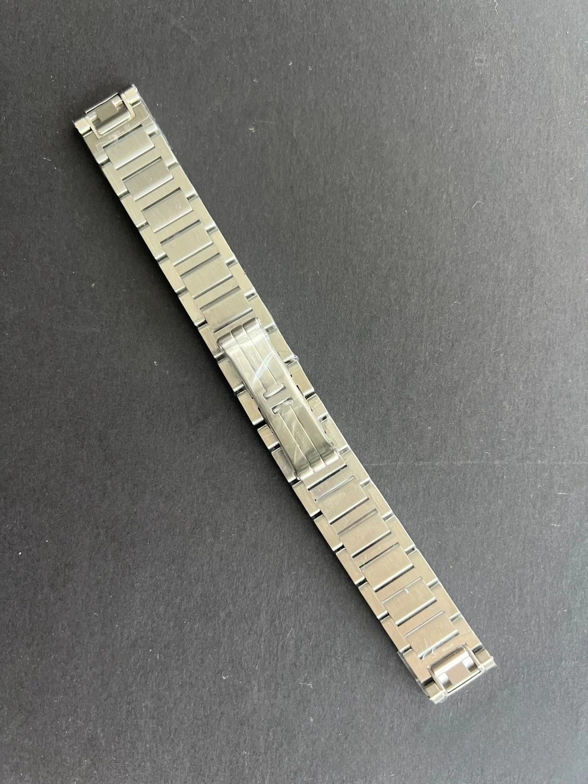 19 mm Replacement Steel Watch Bracelet Band Fits Cartier Tank Must Watches