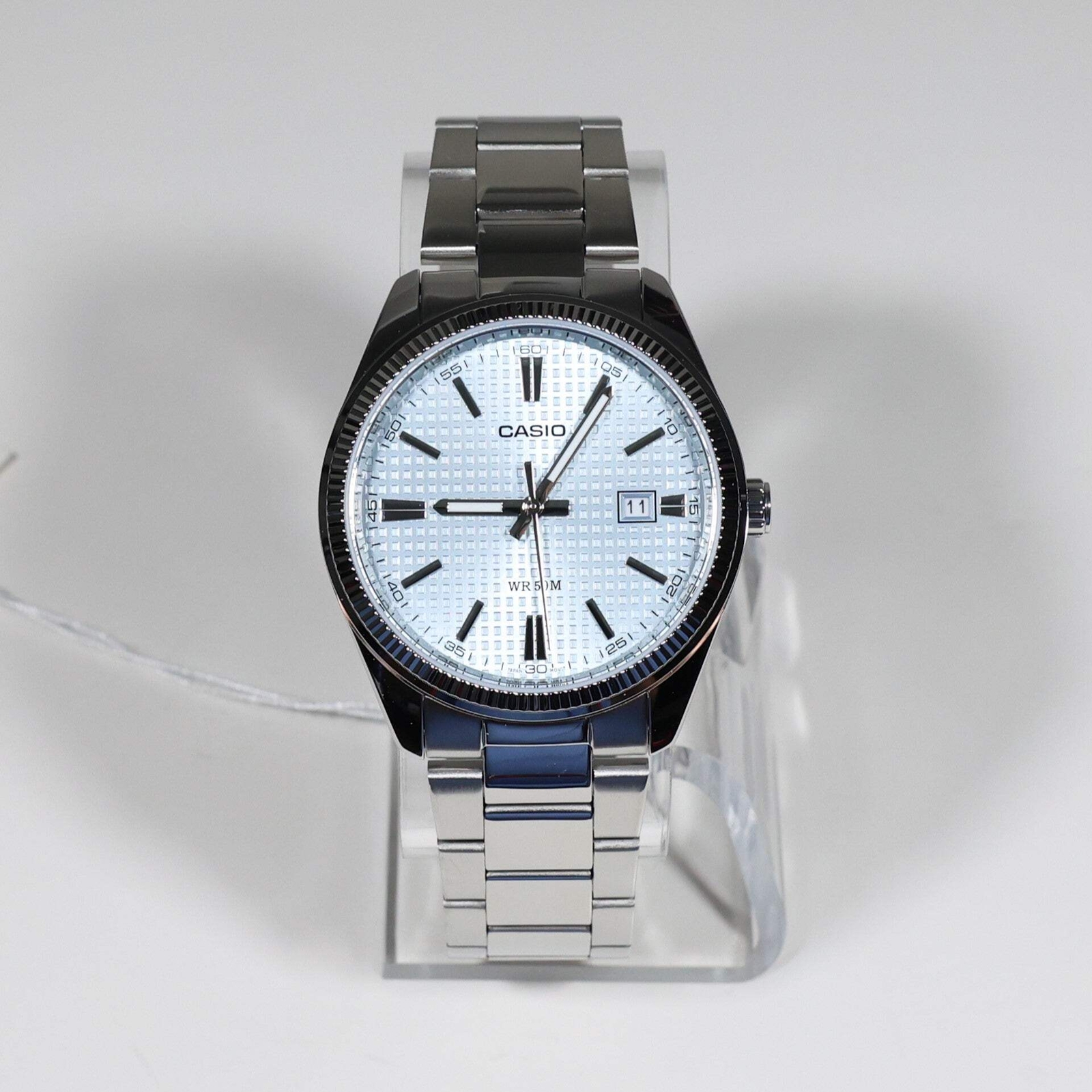 Casio Men’s Vintage Blue Dial Stainless Steel Watch MTP-1302PE-2AVEF