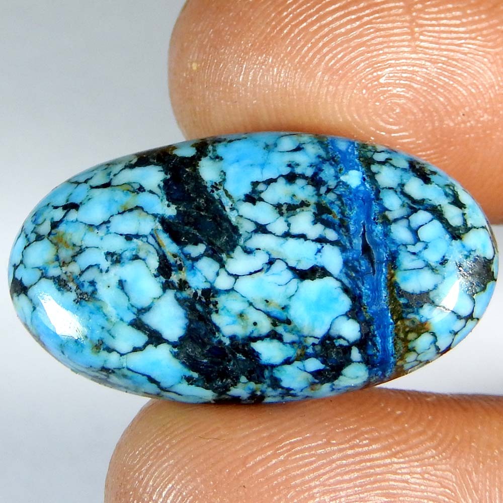 25.50Cts.Natural American Turquoise Oval Cabochon Loose Gemstone