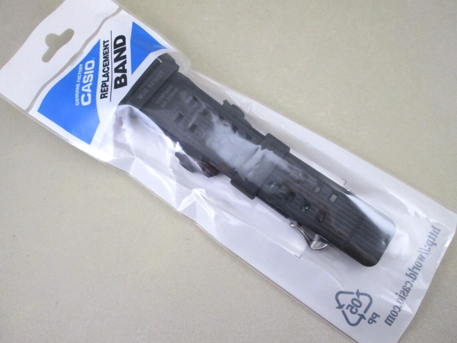 Genuine Casio G-Shock Mudmaster GG-B100 GGB100 black resin watch band strap