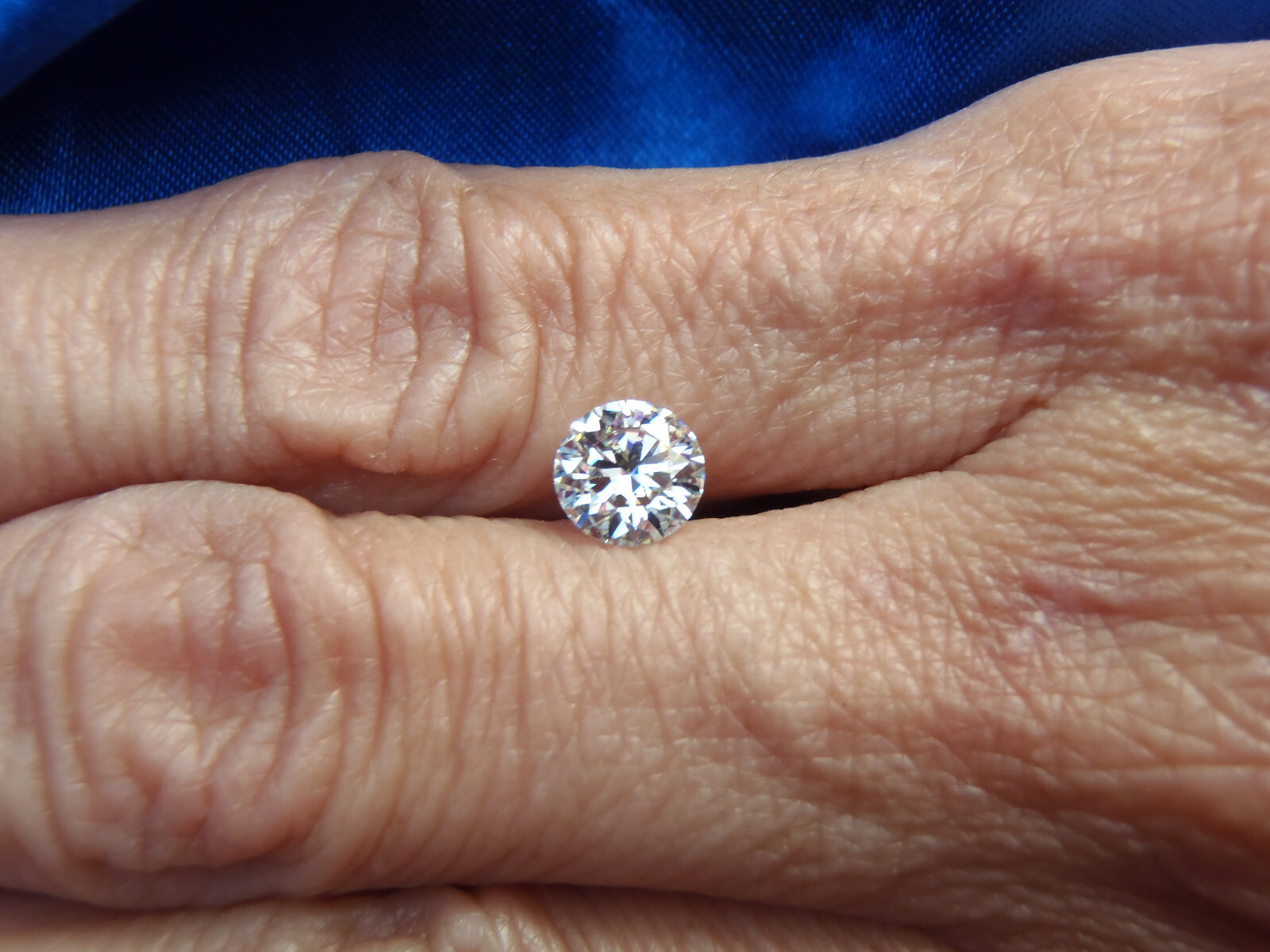 1.20 Ct VVS1 White Moissanite Diamond Clarity D Color Round Brilliant Certified