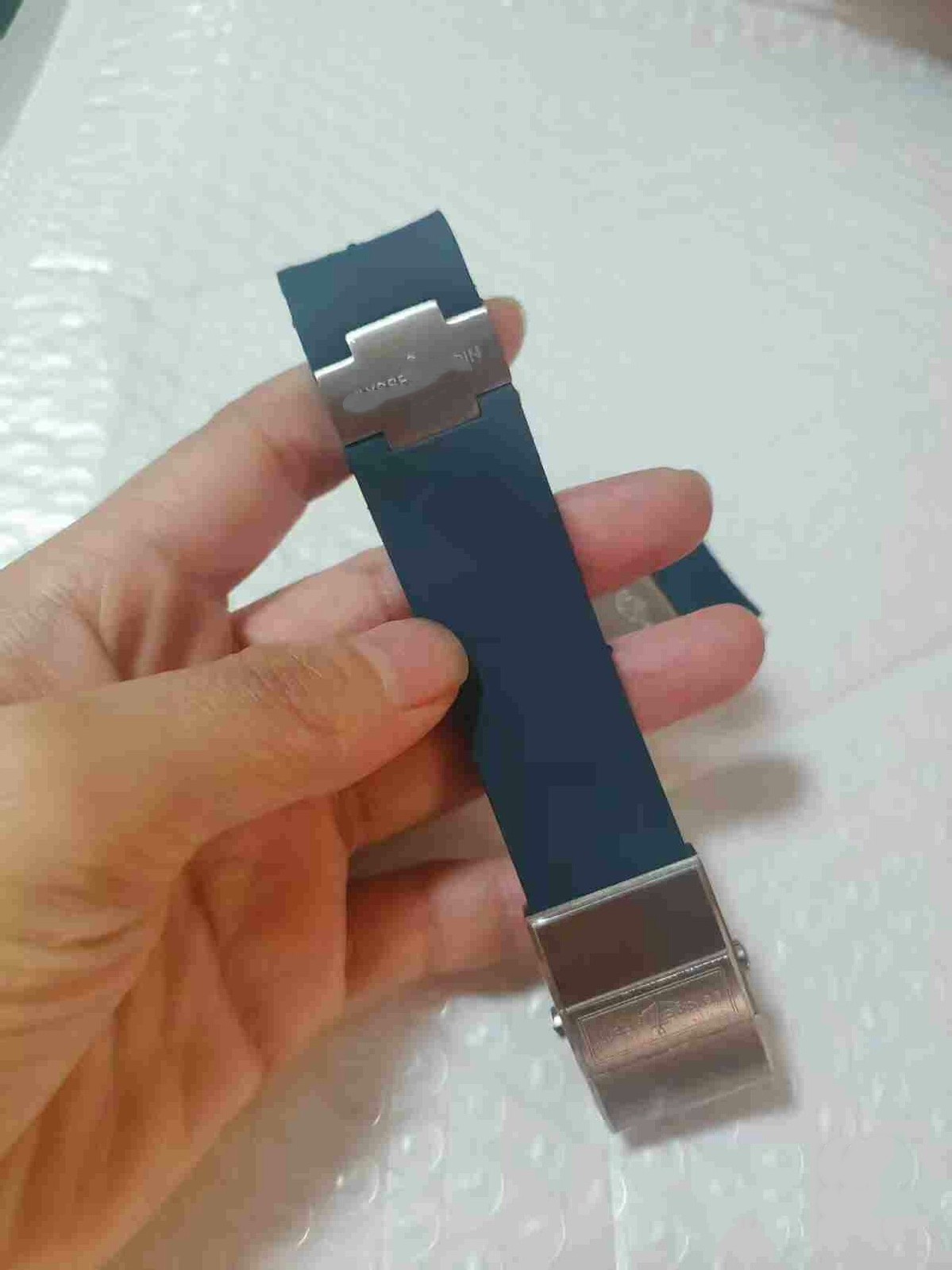 22mm Rubber Strap Fits For Ulysse Nardin Maxi Marine / Diver Silicone Watch Band