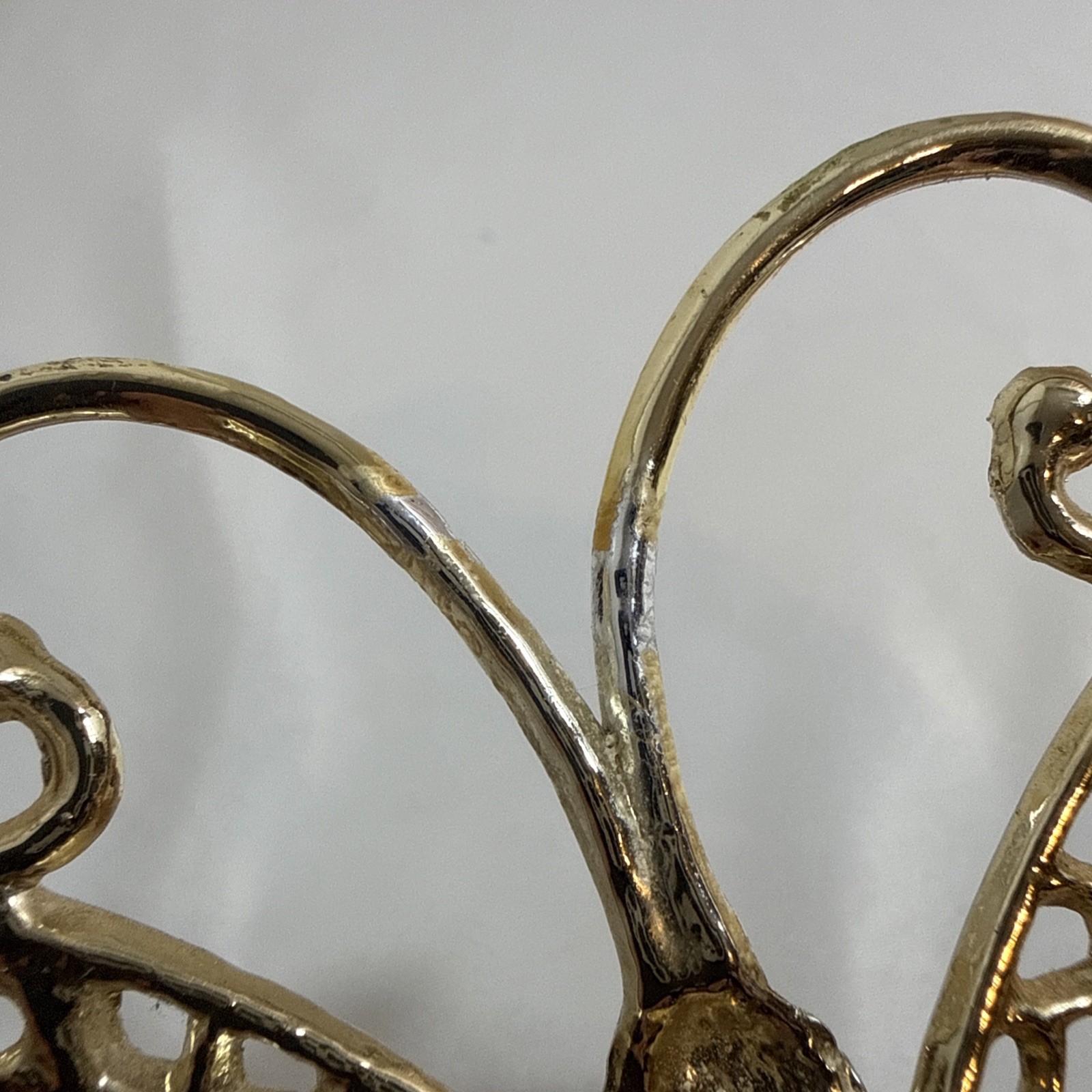 Butterfly Pierced Earring Holder Free Standing Metal Revere MF Brand