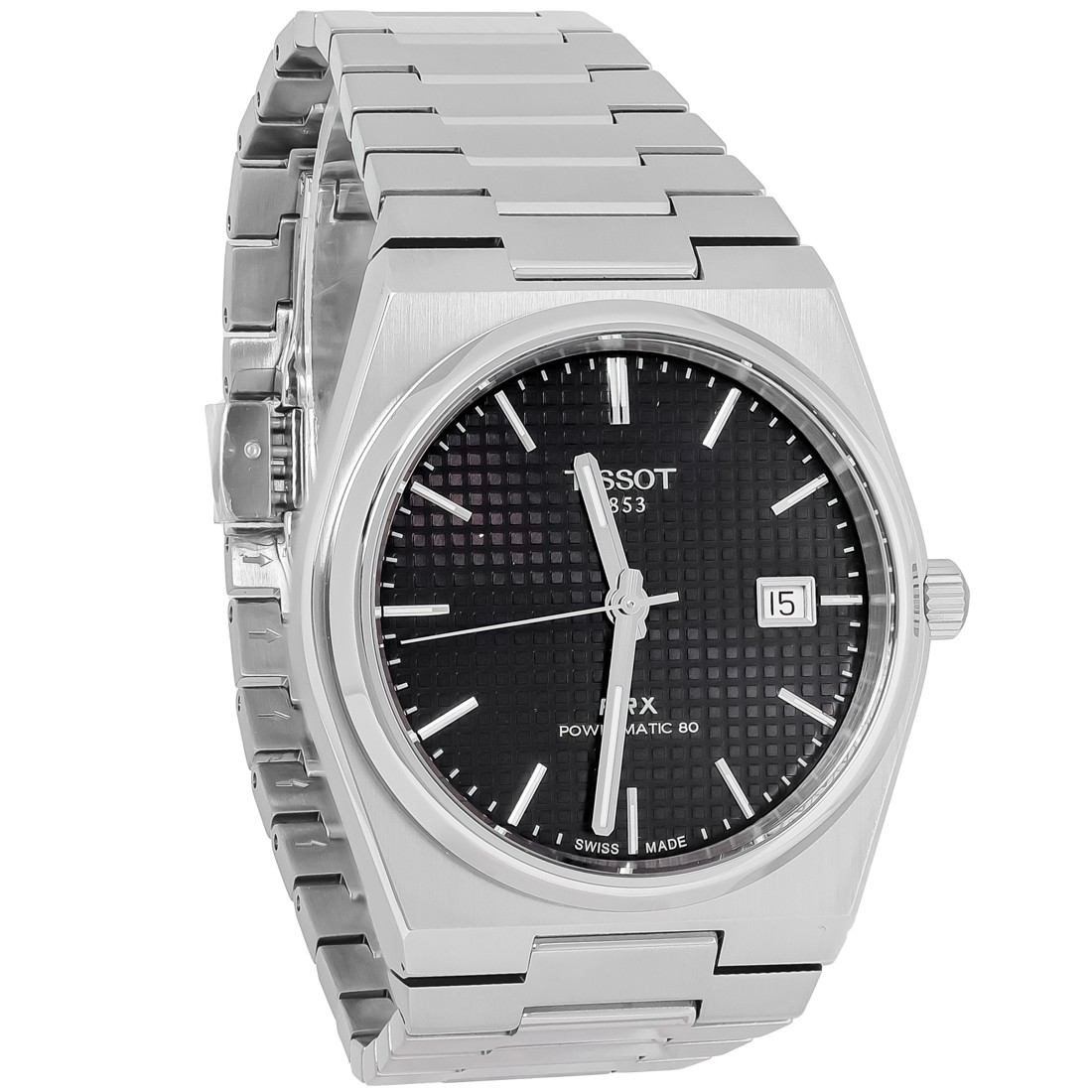 Tissot PRX Powermatic 80 Black Dial Men’s Automatic Watch T137.407.11.051.00