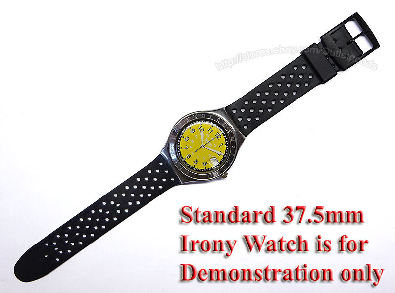 17mm Generic Watch Band Strap Suits 33mm Case Size Swatch & 37.5mm Swatch Irony
