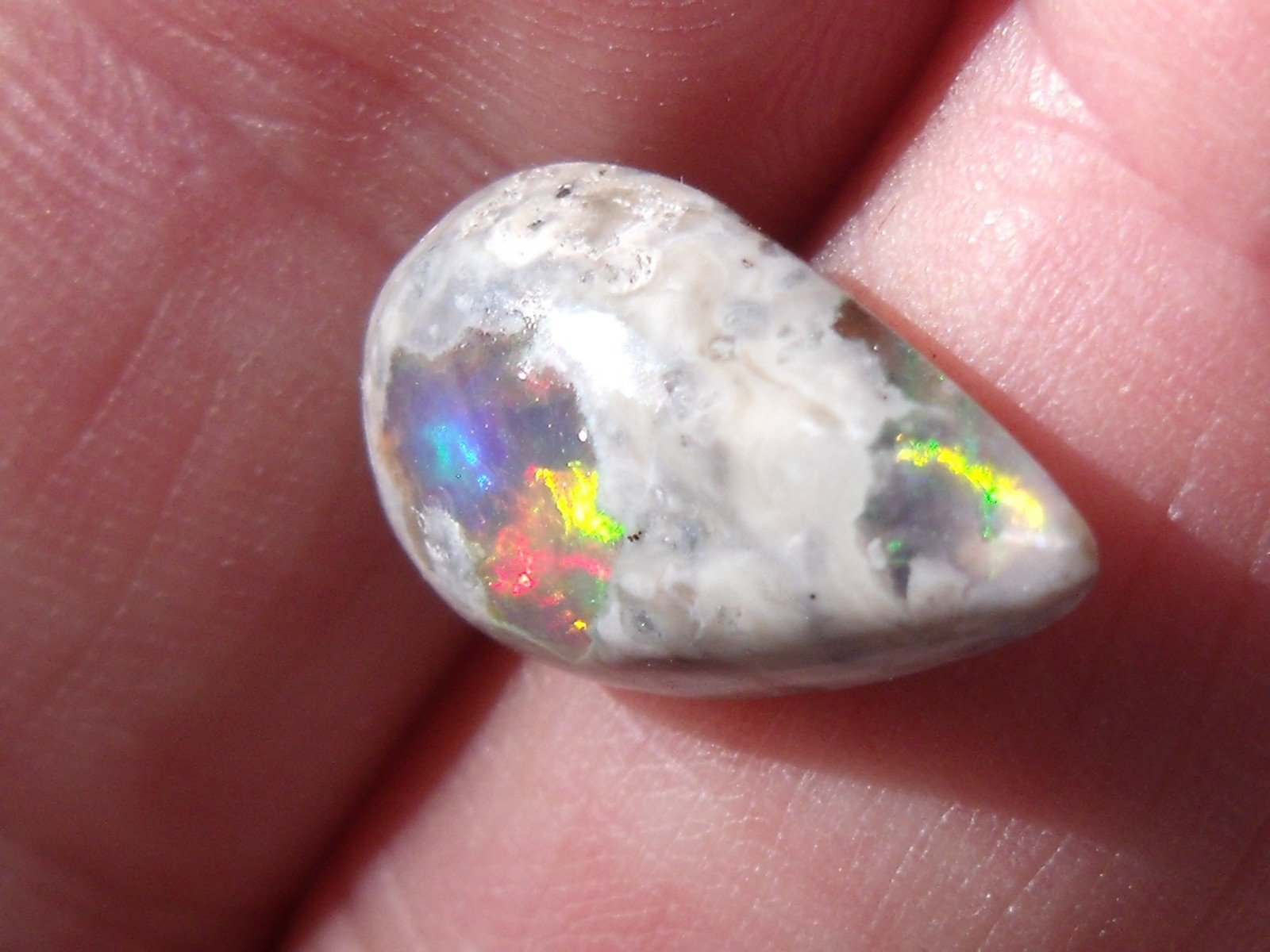 4.76 Ct. Mexican Cantera Fire Opal Cabochon
