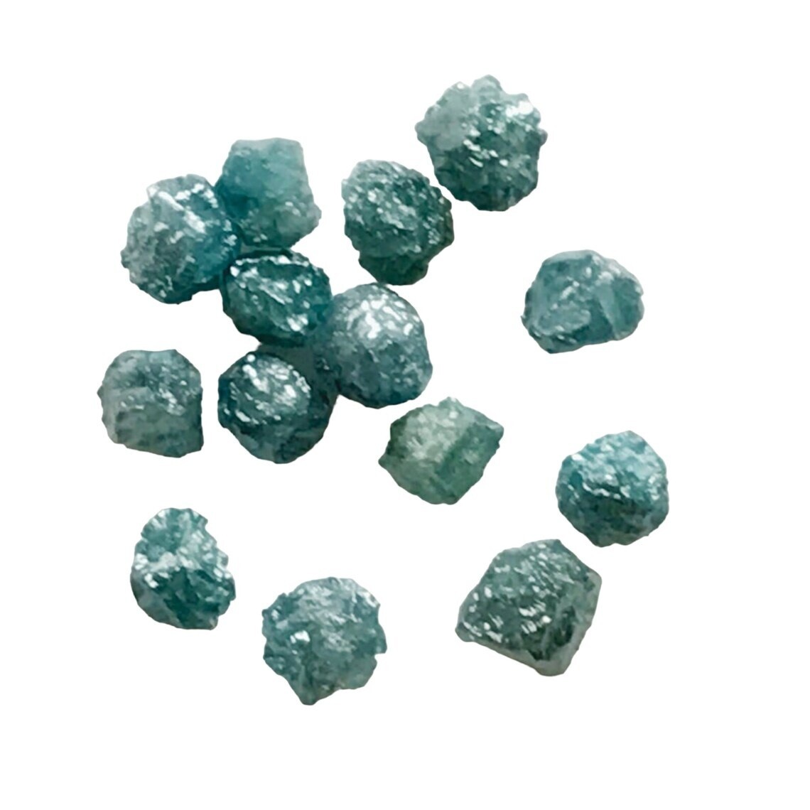 Natural Rough BLUE DIAMOND 1.00 CARAT 3.50MM TO 4.00MM (APPROX) 2-3PCS DIAMONDS