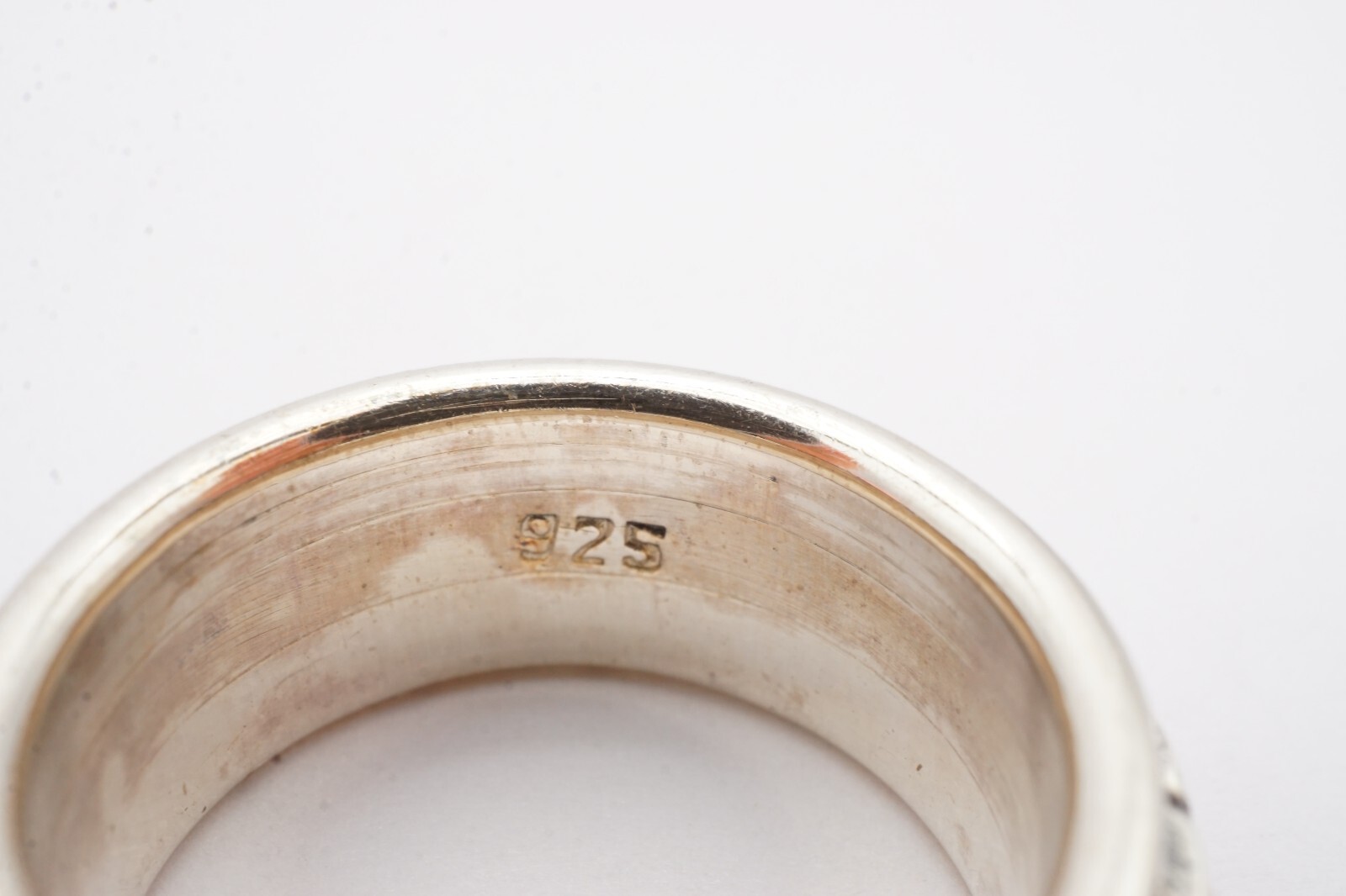 Sterling Silver 925 Spinner Ring Size 6.75 A5