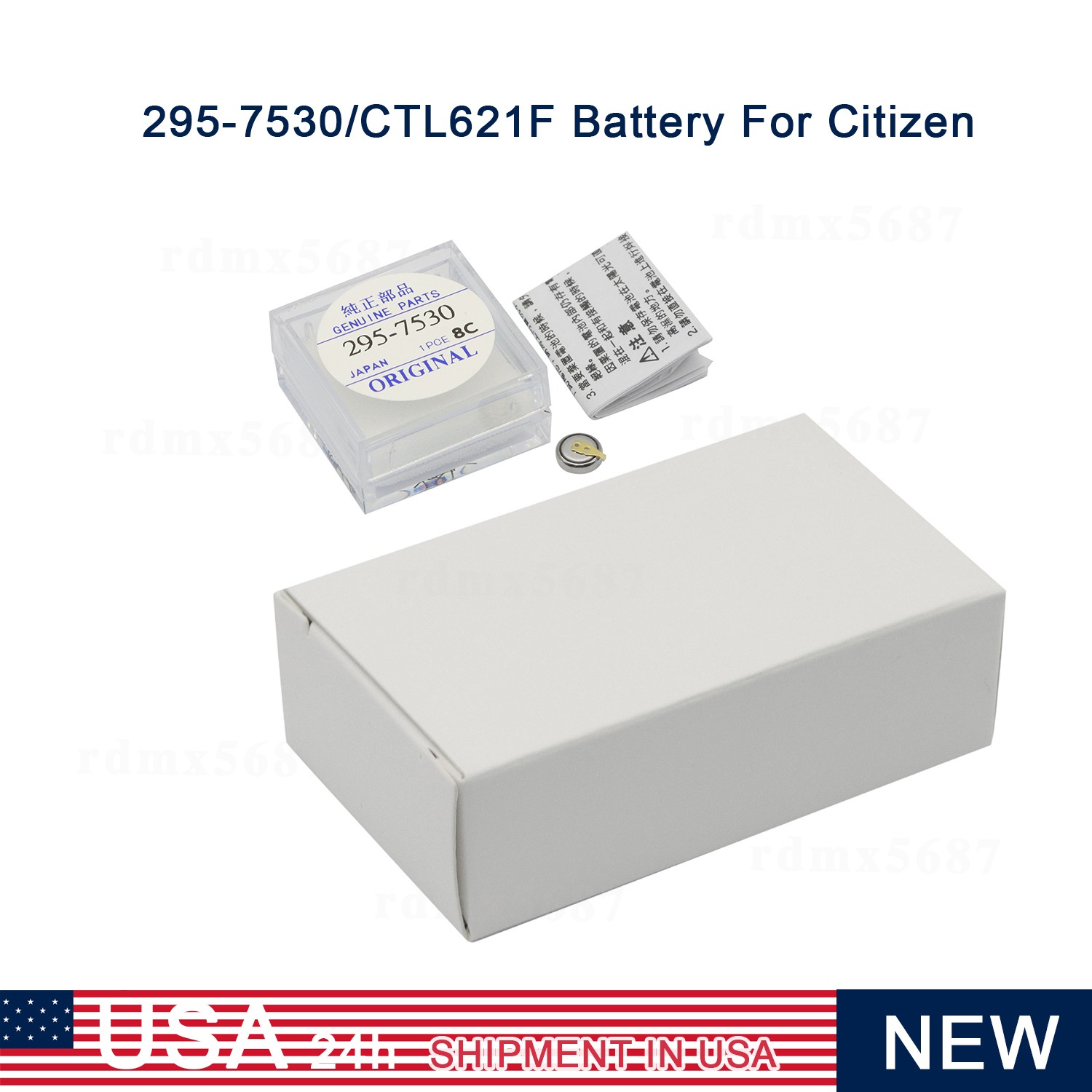 OEM CTL621F Battery for Citizen Eco-Drive H162 H176 H183 H246 H800 H804 H820