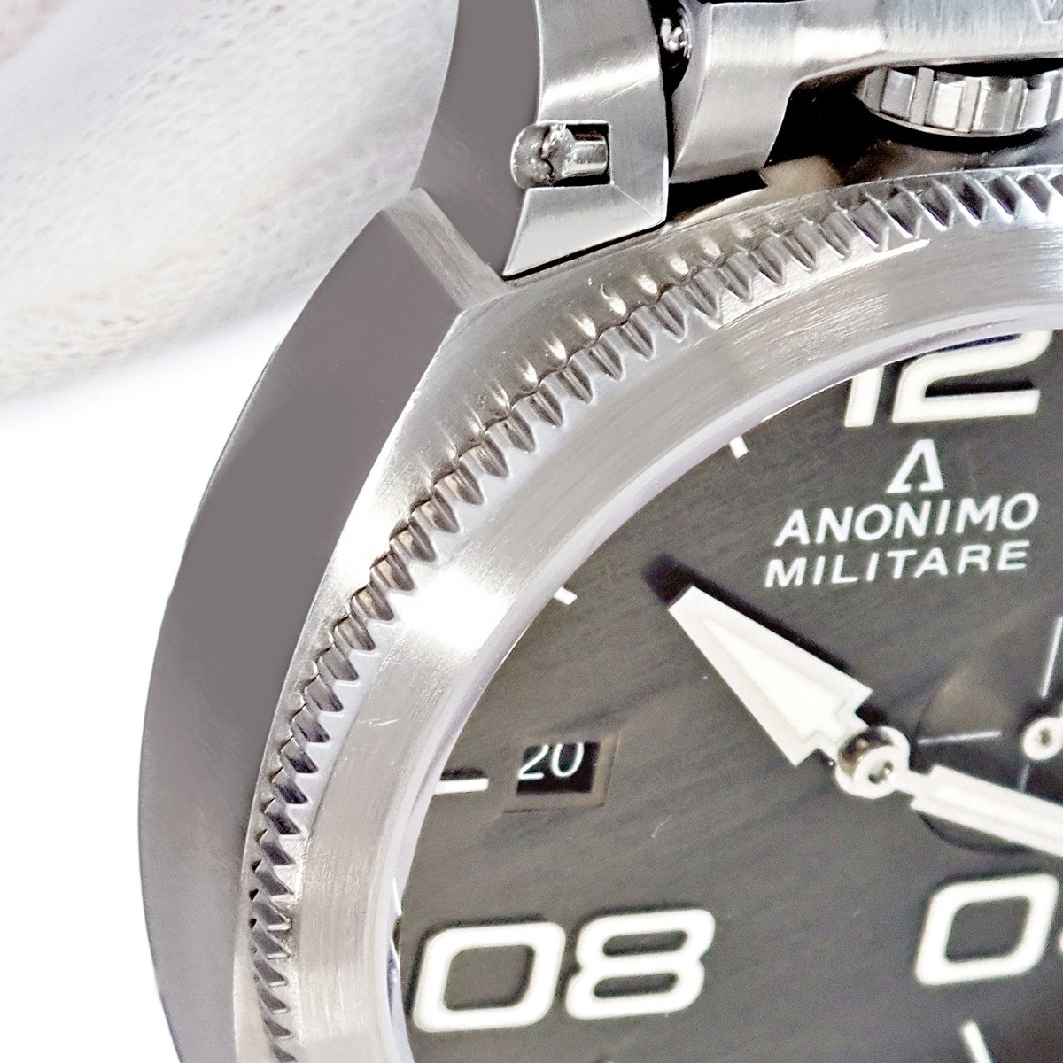 ANONIMO Military Classic AM-1020.01.002.A02 Completely serviced, gray, sma