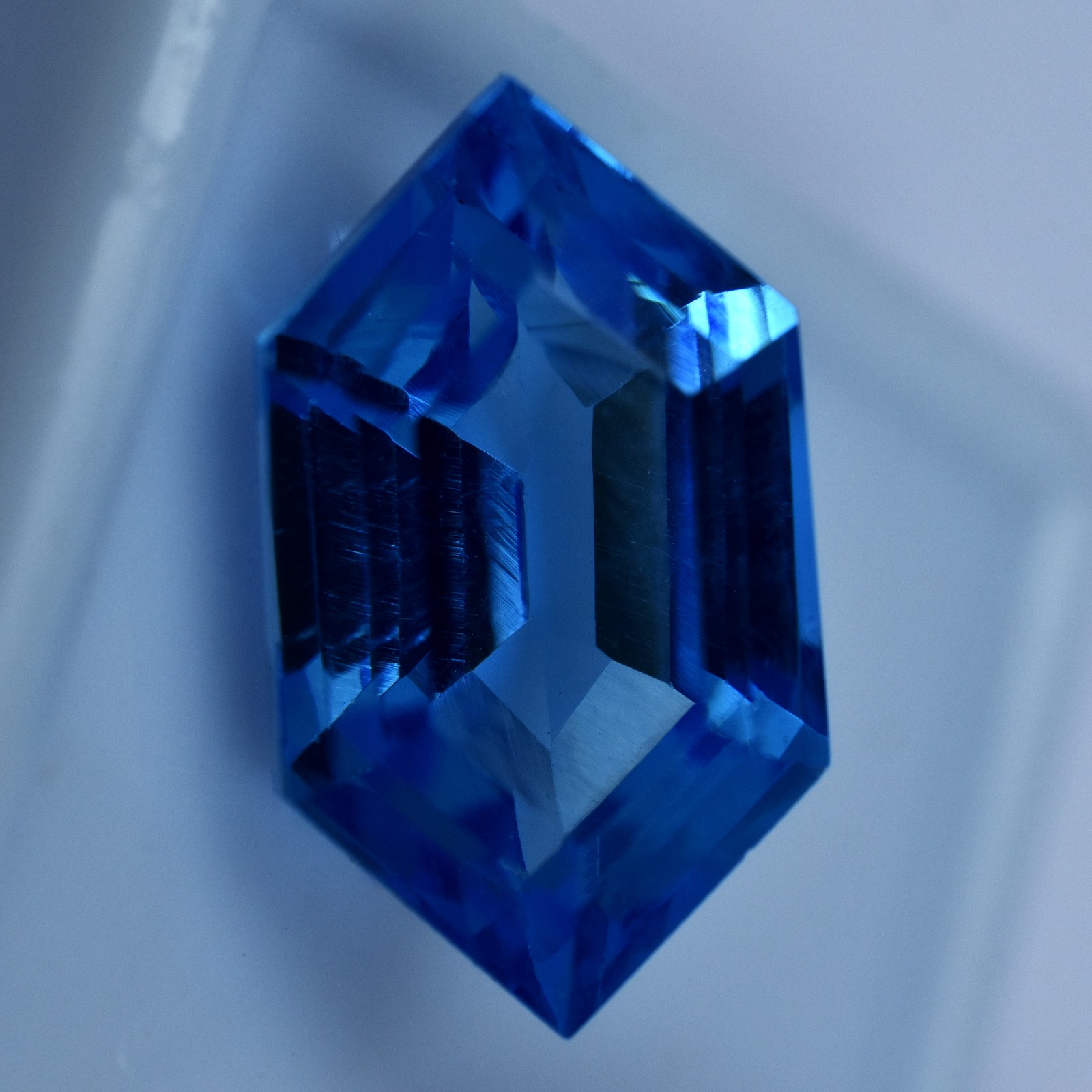 10.23 Ct Natural Blue Sapphire Fancy Shape CERTIFIED AAA+ Loose Gemstone