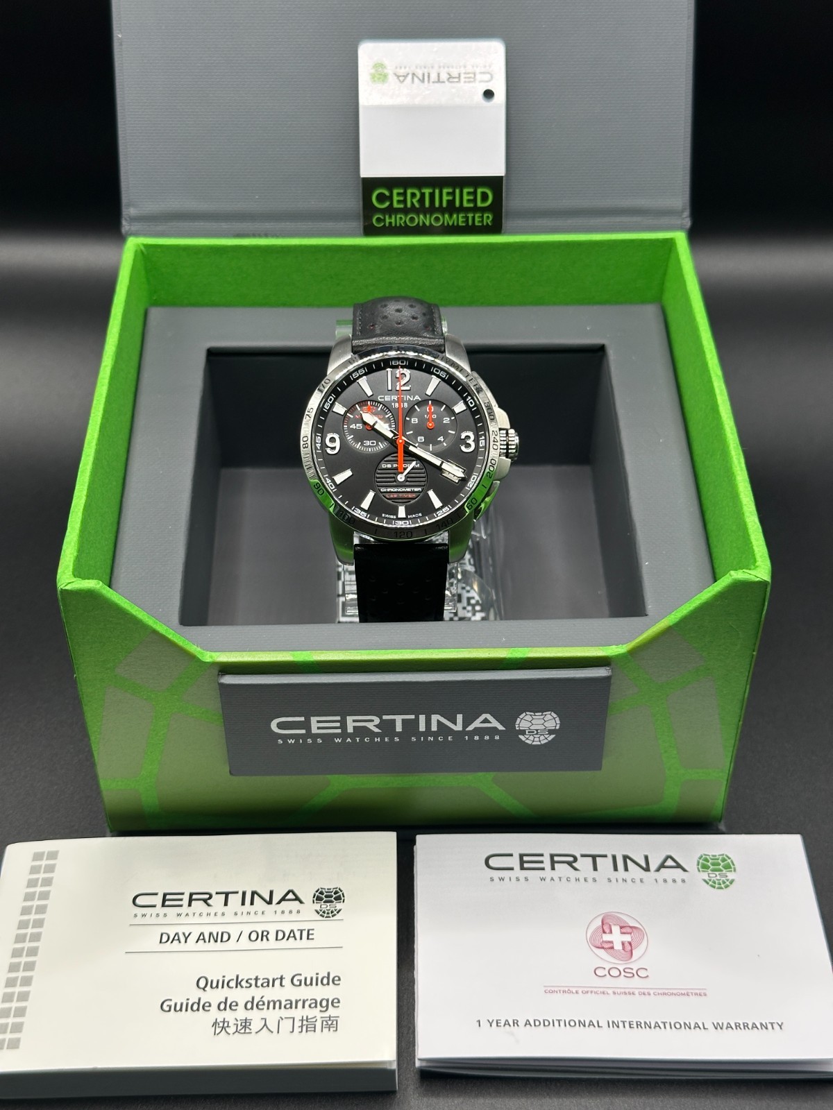 Certina DS Podium Chronograph Lap Timer C034.453.16.057.00 42mm