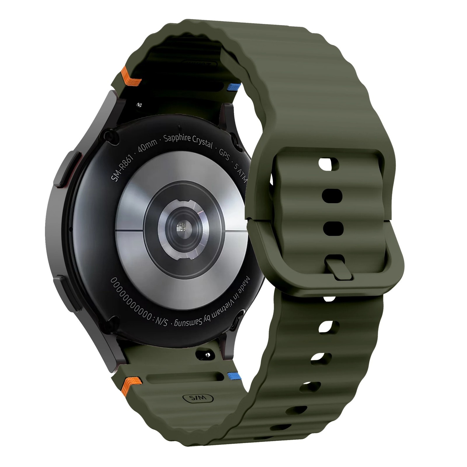 Strap For Samsung Galaxy Watch 7/6/5/4/FE 40/44/47mm Silicone Sport Watch Band