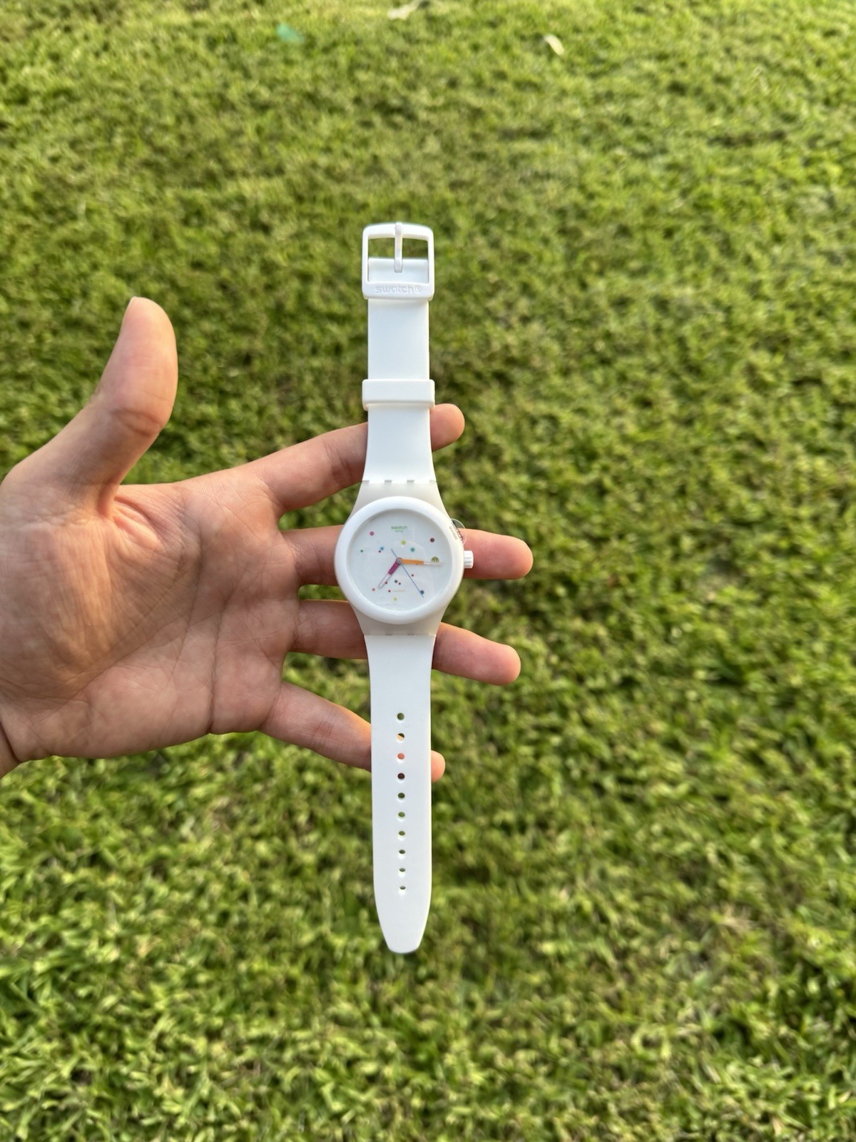 NEW🚨 Swatch SISTEM WHITE SUTW400 Automatic Sistem51 42mm Swiss Watch