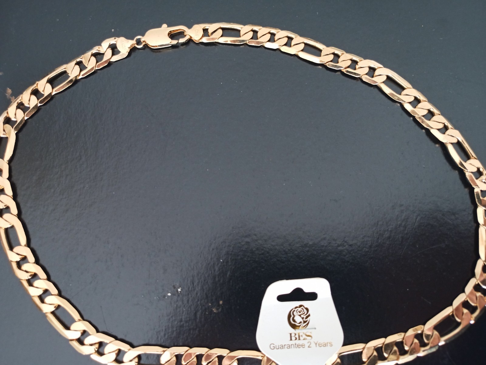 Necklaces 18 KT Italy, 18 KT GF, Bundle, 5 Pieces, Heavy, Excellent