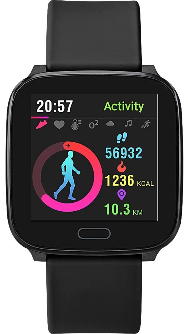 New Timex iConnect Smart Watch Heart Rate Moniter, Step Counter, Touch Screen