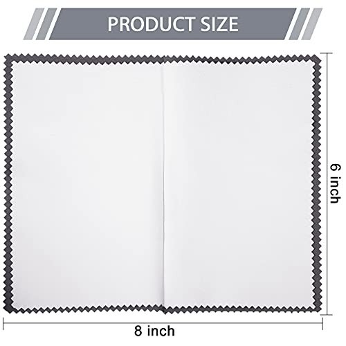 30 Pcs Silver Jewelry Polishing Cloths 6×8″ – Cleaning & Polishing for Sterling