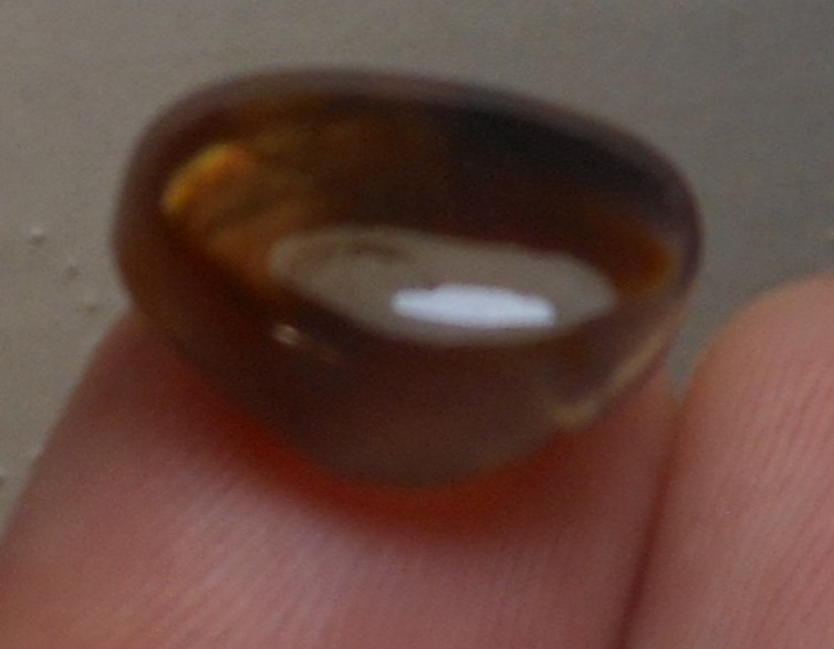 11.00ct Mexican Fire Agate 16.5mm x 13.6mm x 6.1mm