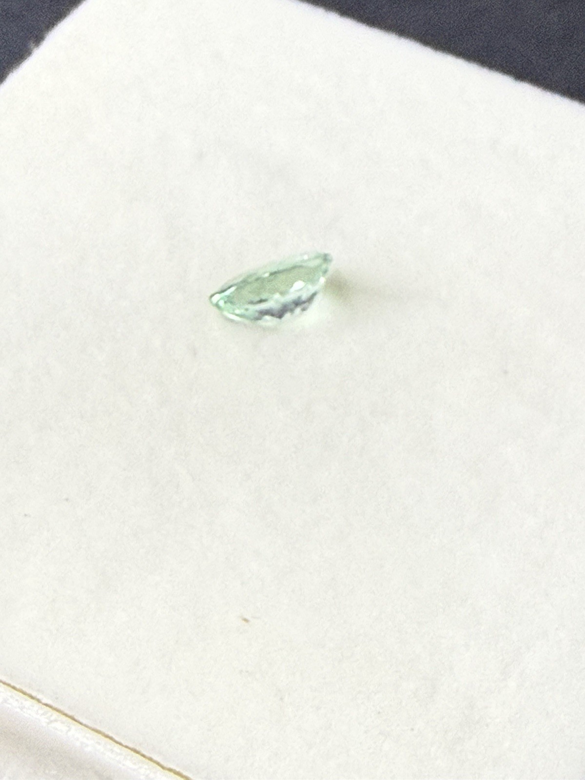 Blue Green Paraiba Type Loose Gemstone Oval Cut 6x3mm Approx .25ct