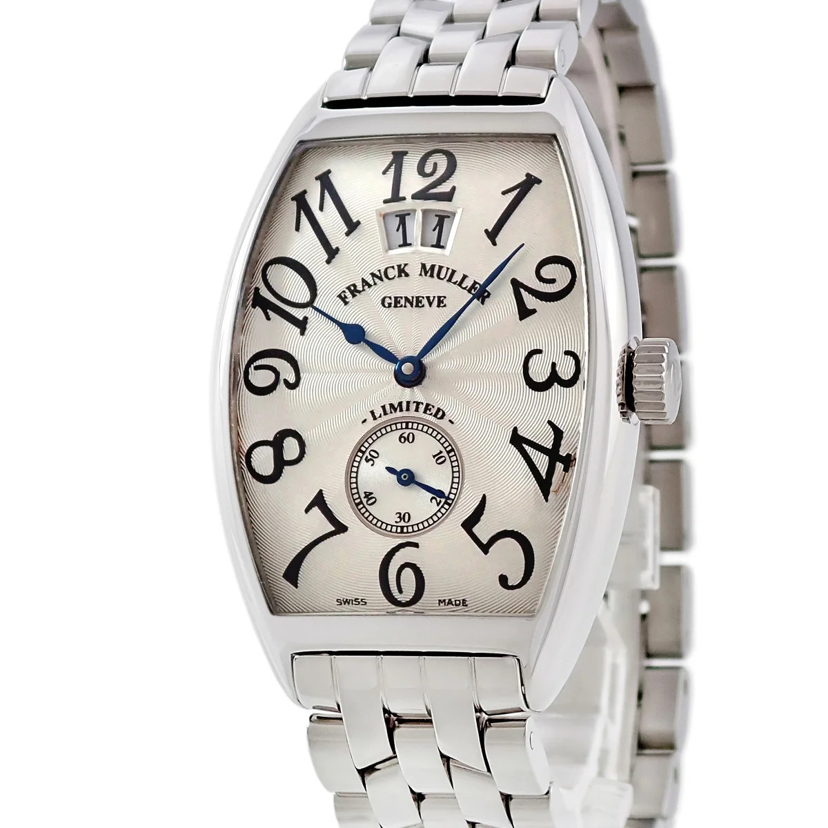 Franck Muller Tonneau Curvex Limited 2000 2851S6 Stainless Steel 30mm #HDW354