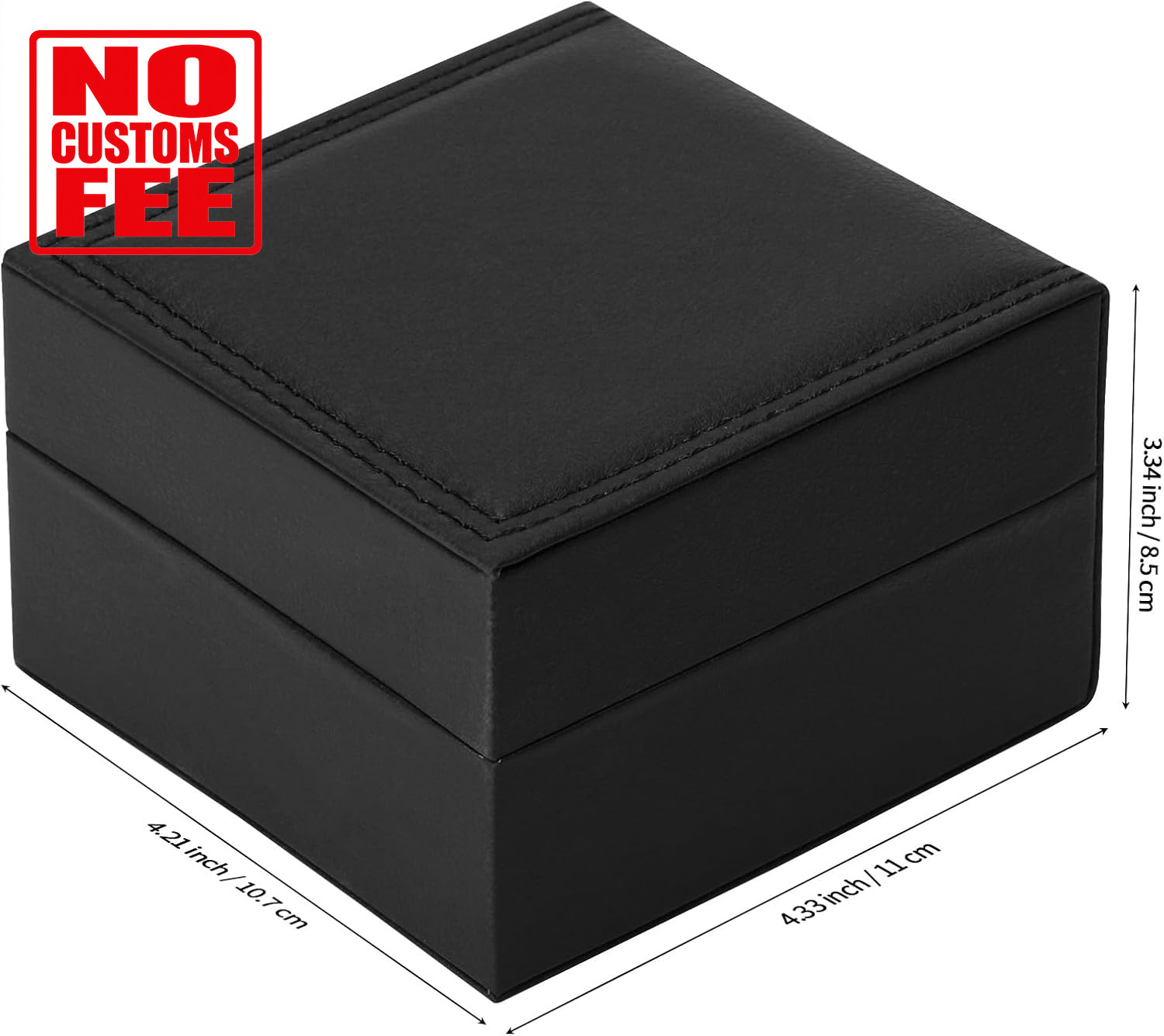 Luxury Single Watch Gift Box for Men Women, Single Watch Bracelet Bangle Jewelry