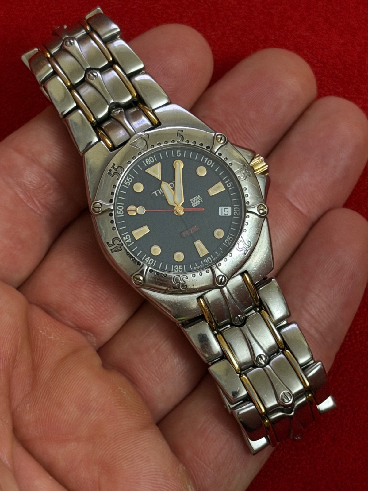 Vintage Tissot PR 200 Diver Men’s Watch P153/253 Swiss Made