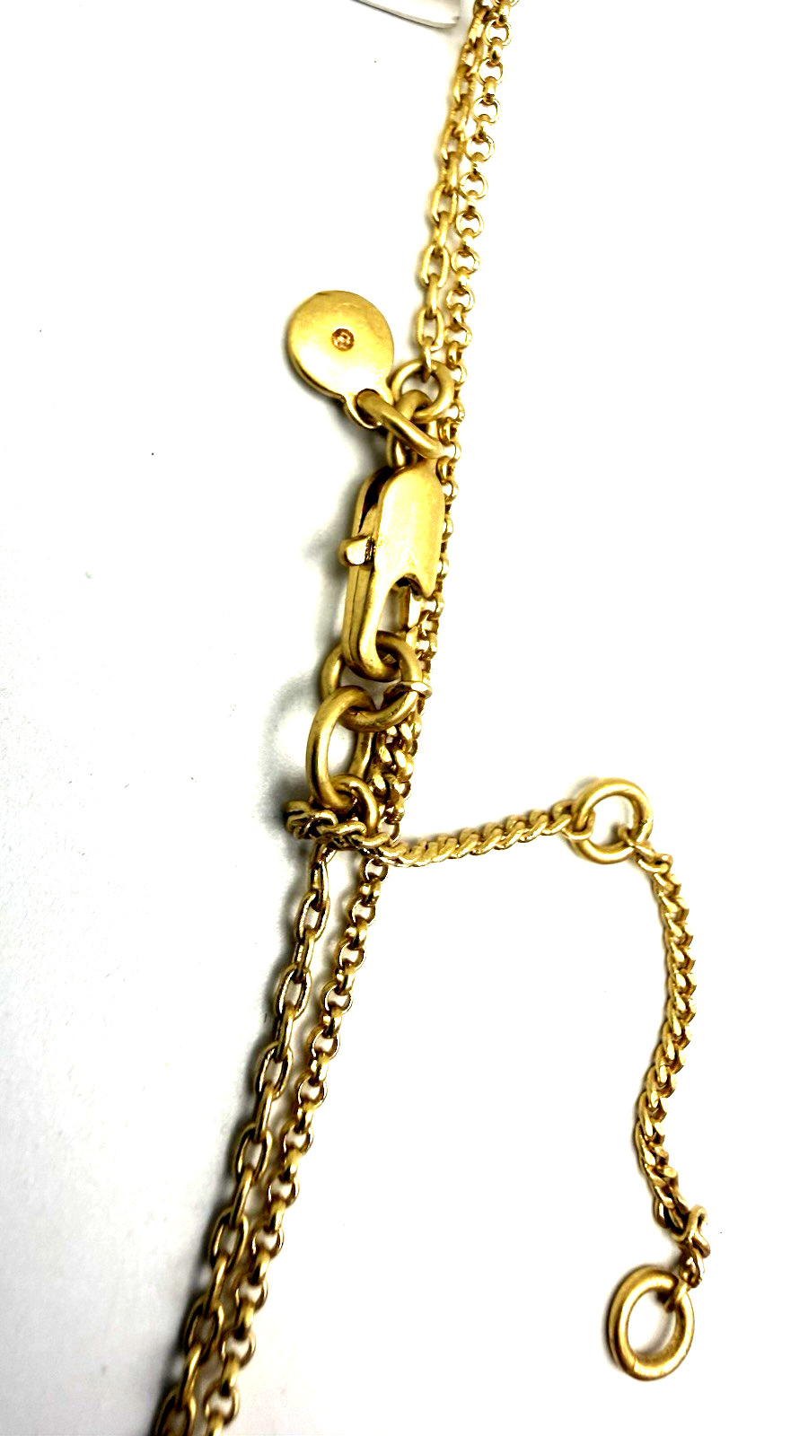 NWT MADEWELL Gold Tone Coin & Bar Pendant Necklaces ~ Wear together/separately