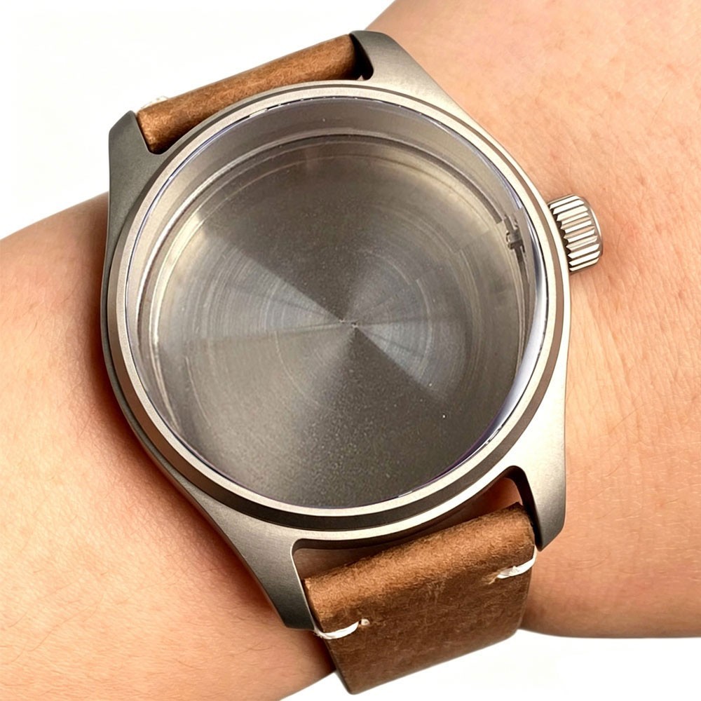 200M Dive Titanium 36mm 39mm Pilot Watch Case Sapphire Fit NH34 NH35 Miyota PT