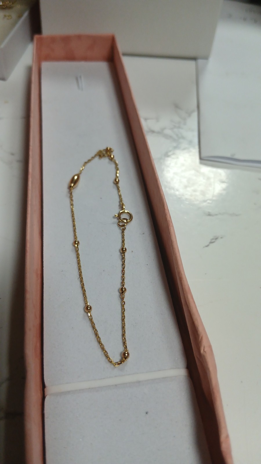 9ct Yellow Gold Bracelet.