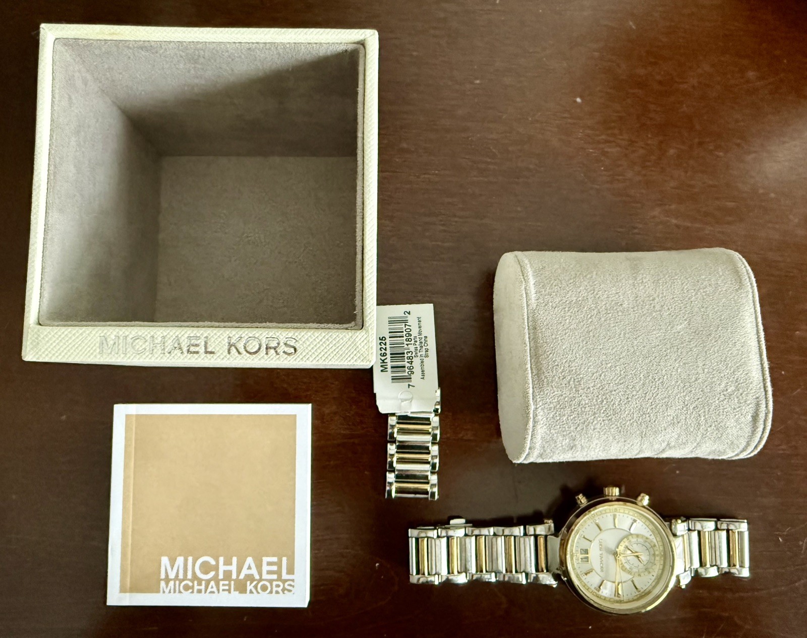 MICHAEL KORS Sawyer MK-6225 STAINLESS WATCH